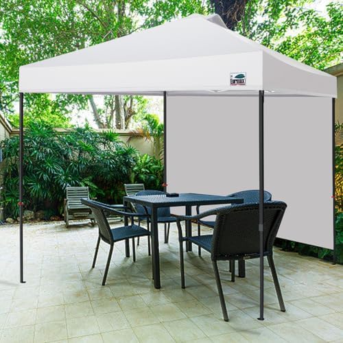 USA NOMATTER ONE-Person Open&Close 10x10ft Pop Up Canopy Tent, Portable Shelter for Outdoor Events with 1, alternate view 2