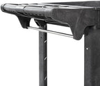 Utility Cart with Wheels, 40" x 17" Heavy Duty 550 lb. Capacity with Shelves - 2 Tier Rolling Cart with Two 5", alternate