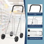 Utility Shopping Cart - Durable Folding Design for Easy Storage, Model Number: 6250-4997-2-SIOCA, alternate view 5