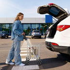Utility Shopping Cart - Durable Folding Design for Easy Storage, Model Number: 6250-4997-2-SIOCA, alternate view 7