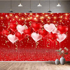 Valentine Backdrop Background for Photography Happy Easter Photo Backdrop Valentine's Day for Photoshoot Balloon, alternate