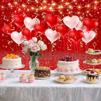 Valentine Backdrop Background for Photography Happy Easter Photo Backdrop Valentine's Day for Photoshoot Balloon, alternate