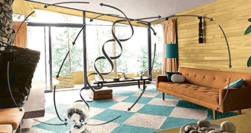 VFAN Sr. Vintage Fan, Large Retro Metal Air Circulator for Cooling & Decor, 3 Speeds, Adjustable Tilt, Durable, alternate