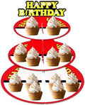 Video Games Cupcake Stand 12Inch Cardboard Cupcake Tray for Wedding Birthday Baby Shower Video Games Birthday