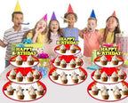 Video Games Cupcake Stand 12Inch Cardboard Cupcake Tray for Wedding Birthday Baby Shower Video Games Birthday, alternate view