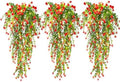 Vine Plant Fake Fern Plants Fall Faux Artificial Hanging Vines 3Pcs