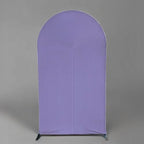 Violet Purple Ripples Pattern Arch Backdrop Cover for Birthday Party Wedding Baby Shower Decorations Chiara, alternate view 2