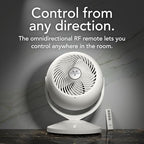 VORA 8 Large Air Circulator, OmniWave Oscillation, Remote, Timer, alternate view 6