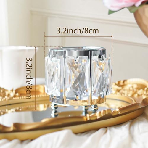 Votive Holder, Gorgeous Gift, Tabletop/Centerpiece Votive Holder (Silver 6) in Silver 6, alternate view 2