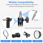 Wall Mount Boom Arm 51"/130cm Adjustable Support, 180° Rotation, alternate view 3