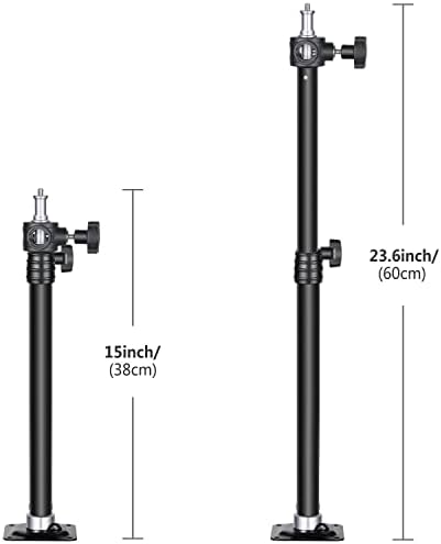 Wall Mounting Boom Arm 15-23.6 inches/38-60 Centimeters Adjustable Length with 1/4 inch to 3/8 inch Universal, alternate view