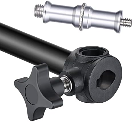 Wall Mounting Boom Arm 15-23.6 inches/38-60 Centimeters Adjustable Length with 1/4 inch to 3/8 inch Universal, alternate view