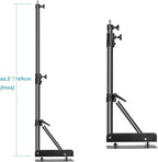 Wall Mounting Boom Arm with Triangle Base for Photography Studio Video Strobe Light Monolight Softbox Umbrella, alternate