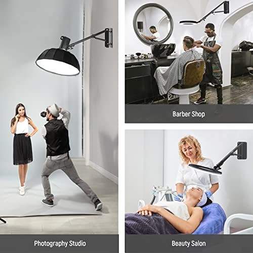 Wall Mounting Triangle Boom Arm for Photography Light, Strobe, alternate view 5