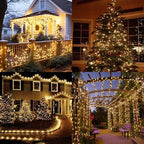 Warm White Christmas Mini Lights, 32.5FT 100 LED String Lights with 16 Light Modes, Fairy Lights Plug in for, alternate view