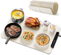 Warming Mat For Food, 3 Mode Temperature & Fast Heat, Off White, Child Lock in Off White