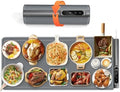 Warming Mat for Food, 6 Temp & Timer, Extra Large 36”x 16", Gray in Gray