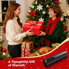 Warming Mat for Food, 7 Temp & 6H Timer, Expandable, 54" x 16", Black in Black, alternate view 2