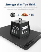 Warming Mat for Food -Electric Food Warming Tray (24"x16"), Rapid Full-Surface Heating, Portable & Rollable, alternate view 5