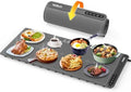 Warming Mat for Food -Electric Food Warming Tray Extra Large (36"x16"), Rapid Full-Surface Heating, Portable &