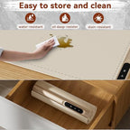 Warming Mat for Food, Electric Warming Tray, 6 Temp, 23"x15", Beige in Beige, alternate view 6