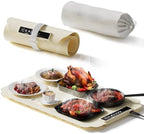 Warming Mat for Food, Electric Warming Tray, Fast Full Surface Graphene Electric Warming Tray, Extra Large Roll