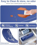 Warming Mat for Food Extra Large,36"x15" Food Warming Mats for Countertops, Parties, and Daily Use with Timer, alternate view