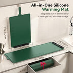 Warming Mat for Food Extra Large: 36"X16" Adjustable Silicone Food Warming Mat Heating Pad Food Warming Pad for, alternate