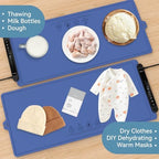 Warming Mat for Food Extra Large: 36"X16" Adjustable Silicone Food Warming Mat Heating Pad Food Warming Pad for, alternate