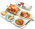 Warming Mat for Food, Food Warmer Mat for Countertop