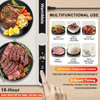 Warming Mat for Food, Upgrade Rapid Heating System, Roll-Up Design, alternate view 3