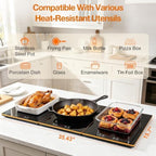 Warming Tray for Buffets Party, 35"x15" Electric Serving Trays for Party,10 Temp & 6 Hours Timer Control, 3-in-1, alternate