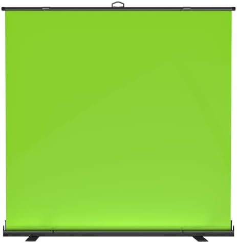 WASJOYE 81.5 x 83 in Large Green Screen, Retractable Chroma Key Panel