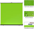 WASJOYE 81.5 x 83 in Large Green Screen, Retractable Chroma Key Panel, alternate view 3