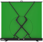 WASJOYE 81.5 x 83 in Large Green Screen, Retractable Chroma Key Panel, alternate view 4
