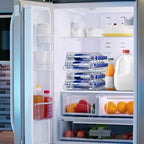 Water Bottle Organizer for Refrigerator & Pantry, Stackable (4 Pack), alternate view 4
