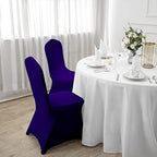 Waterproof Spandex Chair Cover 12PCS, Stretch Dining Chair Covers, Polyester Outdoor Chair Covers, Protector, alternate view