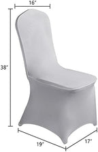 Waterproof Spandex Chair Cover 12PCS, Stretch Dining Chair Covers, Polyester Outdoor Chair Covers, Protector, alternate view