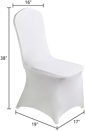 Waterproof Spandex Chair Cover 25PCS, Stretch Dining Chair Covers, Polyester Outdoor Chair Covers, Protector, alternate view