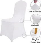 Waterproof Spandex Chair Cover 25PCS, Stretch Dining Chair Covers, Polyester Outdoor Chair Covers, Protector, alternate view
