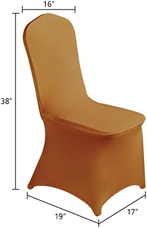 Waterproof Spandex Chair Cover 25PCS, Stretch Dining Chair Covers, Polyester Outdoor Chair Covers, Protector, alternate view