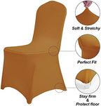Waterproof Spandex Chair Cover 25PCS, Stretch Dining Chair Covers, Polyester Outdoor Chair Covers, Protector, alternate view