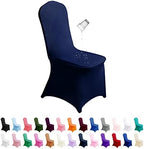 Waterproof Spandex Chair Cover 25PCS, Stretch Dining Chair Covers, Polyester Outdoor Chair Covers, Protector
