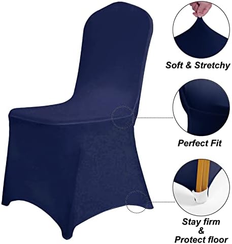 Waterproof Spandex Chair Cover 25PCS, Stretch Dining Chair Covers, Polyester Outdoor Chair Covers, Protector, alternate view