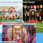 Wedding 6FT, 5FT, 4FT Arch Backdrop Stand Set of 3 for Baby Shower Birthday, alternate view 6