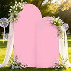 Wedding Arch Backdrop Cover(No Arch Stand), Spandex Arch Covers Stretchy Backdrop Wedding Birthday Party Baby, alternate view