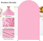 Wedding Arch Backdrop Cover(No Arch Stand), Spandex Arch Covers Stretchy Backdrop Wedding Birthday Party Baby, alternate view