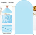 Wedding Arch Backdrop Cover(No Arch Stand), Spandex Arch Covers Stretchy Backdrop Wedding Birthday Party Baby, alternate view