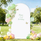 Wedding Arch Backdrop Cover(No Arch Stand), Spandex Arch Covers Stretchy Backdrop Wedding Birthday Party Baby, alternate view