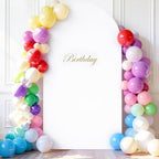 Wedding Arch Backdrop Cover(No Arch Stand), Spandex Arch Covers Stretchy Backdrop Wedding Birthday Party Baby, alternate view